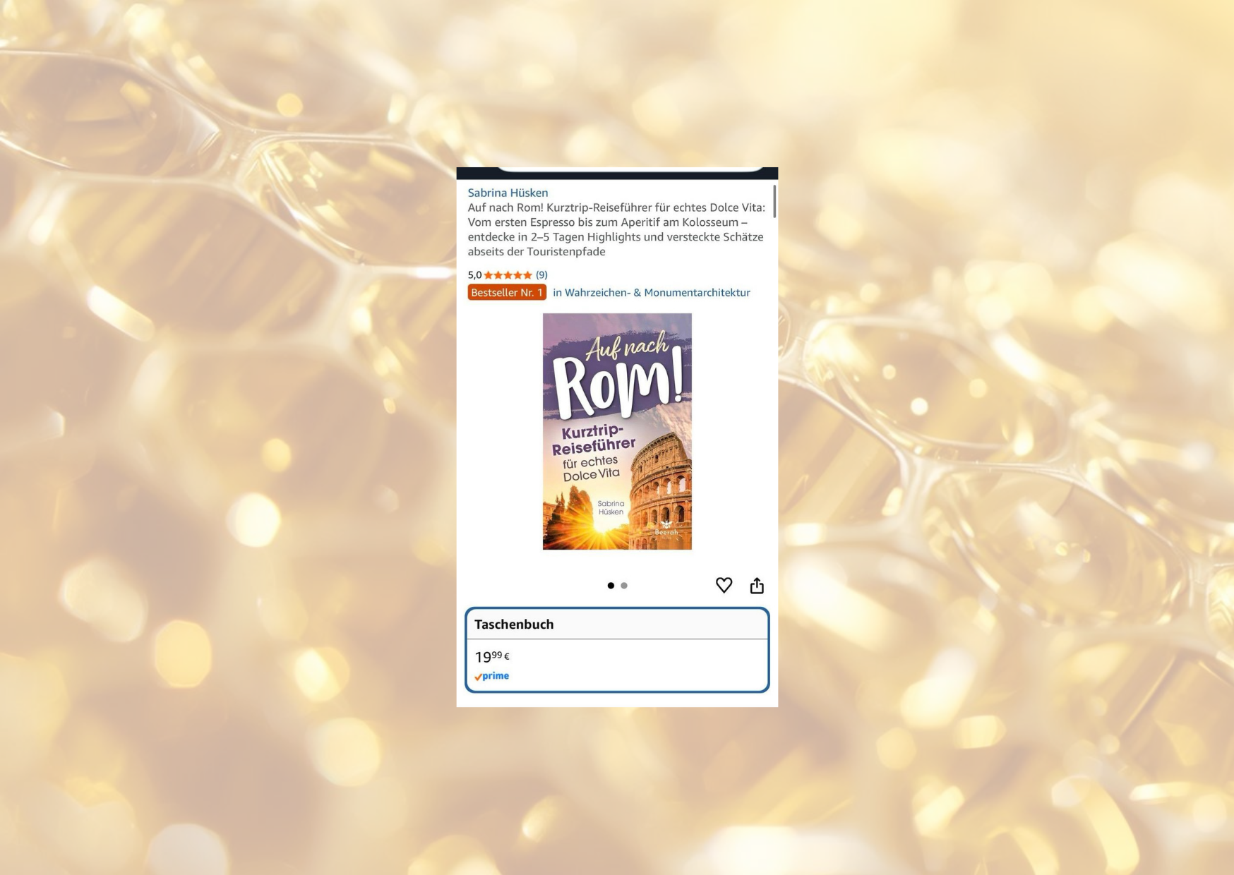 „Auf nach Rom!“ ist Bestseller!
